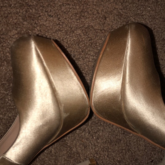 Steve Madden rhinestone heels gold size 7 - Picture 8 of 10